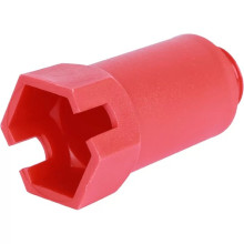 Пробка с наружной резьбой STOUT 1/2″, красная (SFA-0035-200012)