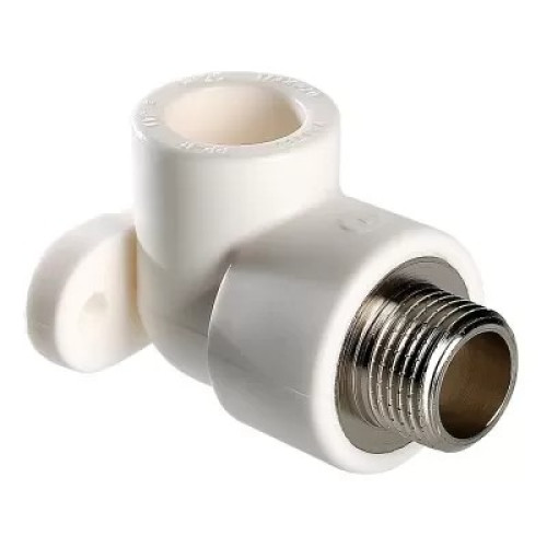 Водорозетка Valtec с наружной резьбой 20 х 1/2″ (арт. VTp.755.0.02004)
