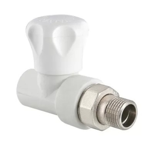Кран Valtec PPR радиаторный прямой 20х1/2″ (арт. VTp.717.0.02004)