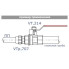 Муфта Valtec PPR под ключ с переходом на наружную резьбу 40 х 1 1/4″ (арт. VTp.707.0.04007)