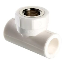 Тройник Valtec PPR с переходом на внутреннюю резьбу 20 х 3/4″ (арт. VTp.732.0.02005)