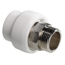 Соединитель Valtec под ключ с переходом на наружную резьбу 50 мм х 1 1/2″ (VTp.707.0.05008)