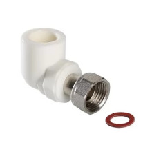 Угольник Valtec с накидной гайкой 20 мм х 3/4″ (VTp.758.0.02005)