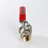 Кран Valtec PPR шаровый латунный с переходом на полипропиленовую трубу 20х1/2″ (арт. VTp.742.0.02004)