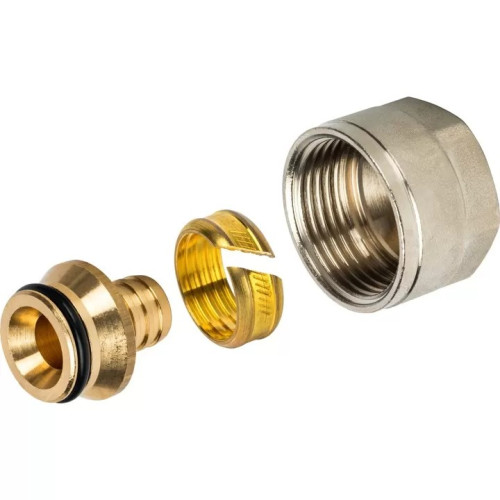 Фитинг компрессионный Stout 16х2,2х1/2″ (SFC-0024-001622)