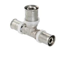 Пресс-фитинг тройник Valtec 32 х 26 х 26 VTm.231.N.322626
