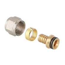Фитинг коллекторный Valtec для полиэтиленовой трубы 16 (2,0) мм – 1/2”, конус (VTc.709.N.1604)