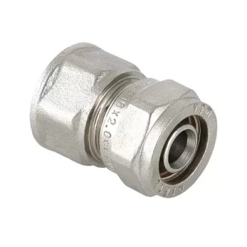 Фитинг обжимной Valtec с переходом на внутреннюю резьбу 32 мм х 1″ (VTm.302.N.003206)
