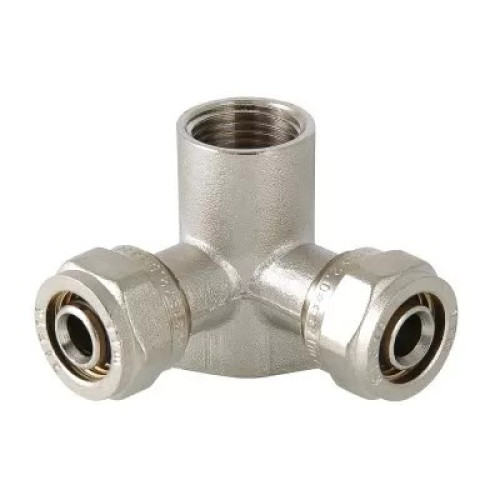 Водорозетка обжимная проходная Valtec 16 мм х 1/2″ (VTm.334.N.160416)